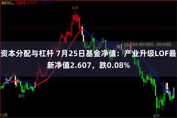 资本分配与杠杆 7月25日基金净值：产业升级LOF最新净值2.607，跌0.08%