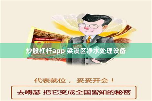 炒股杠杆app 梁溪区净水处理设备